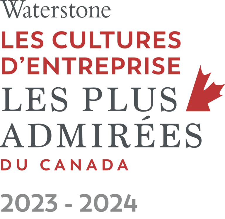Waterstone Les Cultures D'enterprise Les Plus Admirees du Canada 2023-2024
